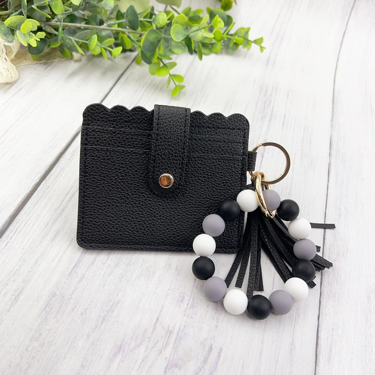 Wholesale Silicone Bead Bracelet Card Bag Solid Color Silicone Bead
